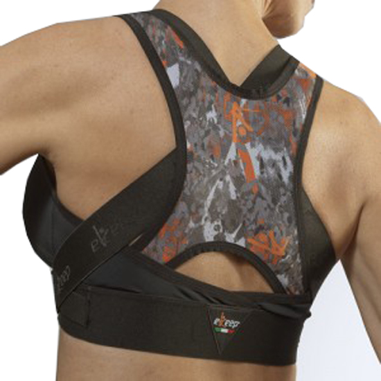 EKEEP B2 ACTIVE BRA REGGISENO POSTURALE SPORTIVO NERO/FUN 2 - maxifarmacia.it