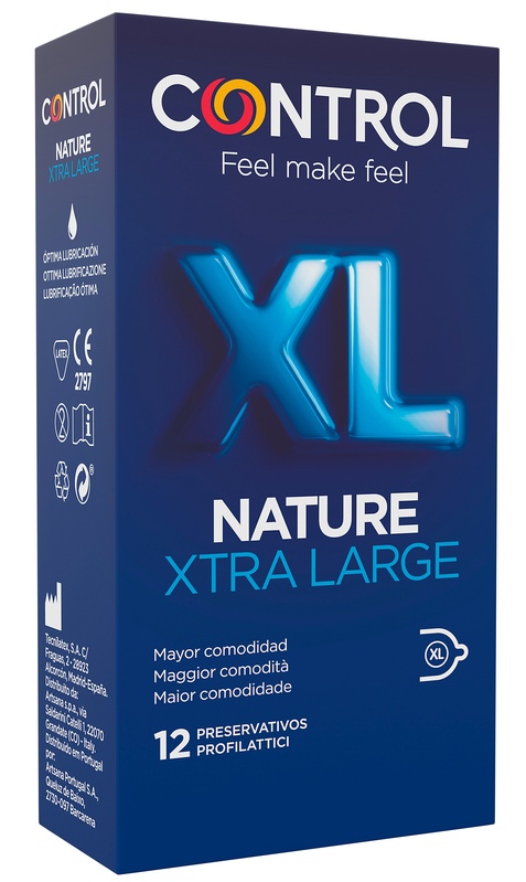 PROFILATTICO CONTROL NATURE 2,0 XL 12 PEZZI - maxifarmacia.it