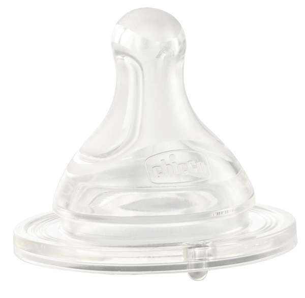 CHICCO TETTARELLA PERFECT 5 2M IN SILICONE 2 FORI 2 PEZZI - maxifarmacia.it