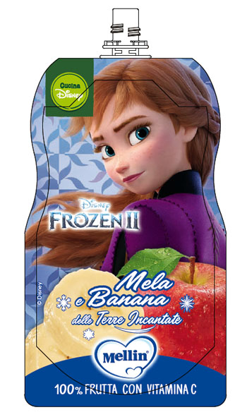 POUCH DISNEY FROZEN MELA BANANA 110 G - maxifarmacia.it
