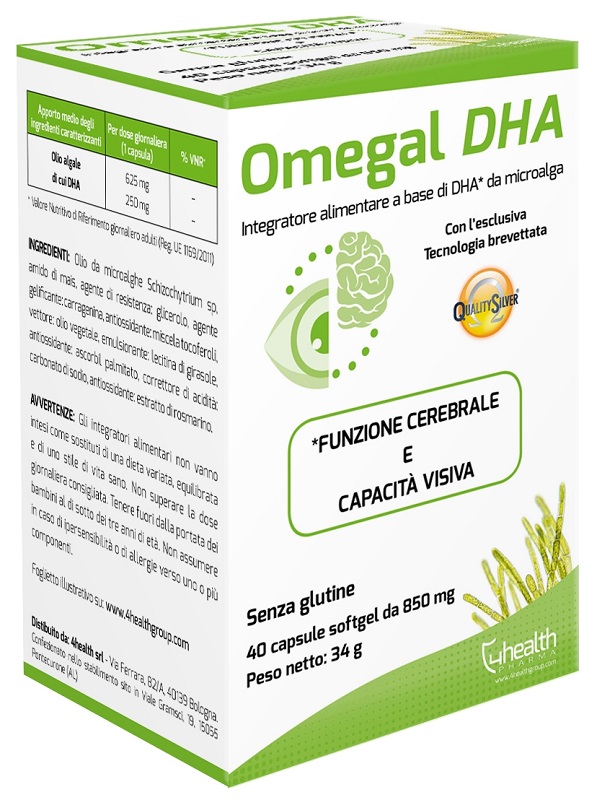OMEGAL DHA 40 CAPSULE MOLLI - maxifarmacia.it
