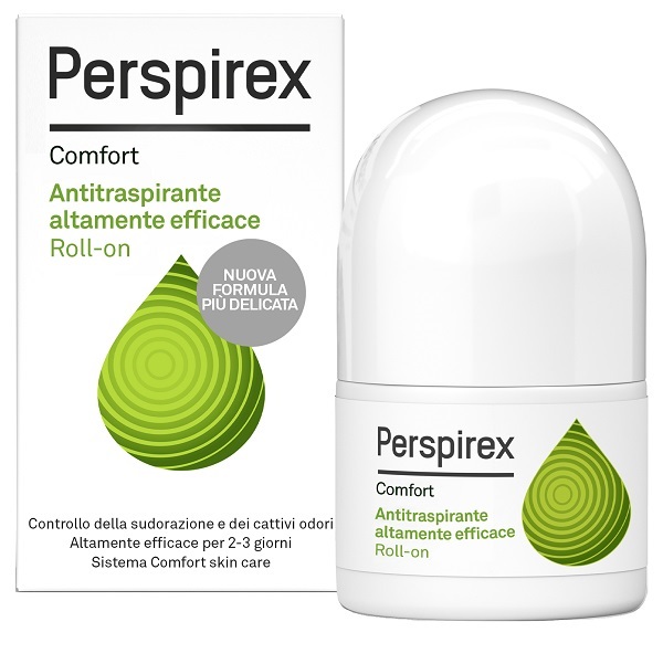 PERSPIREX COMFORT ANTITRASPIRANTE ROLL-ON NUOVA FORMULA 20 ML - maxifarmacia.it