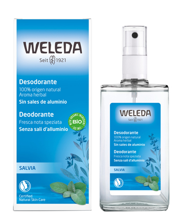 DEODORANTE SPRAY SALVIA 100 ML - maxifarmacia.it