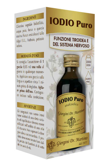 IODIO PURO ANALCOLICO 100 ML - maxifarmacia.it