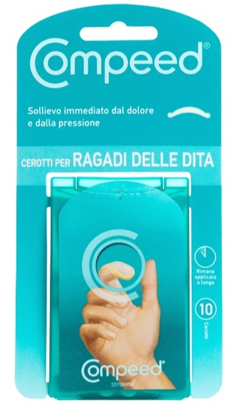 COMPEED CEROTTI PER RAGADI DITA 10 PEZZI - maxifarmacia.it