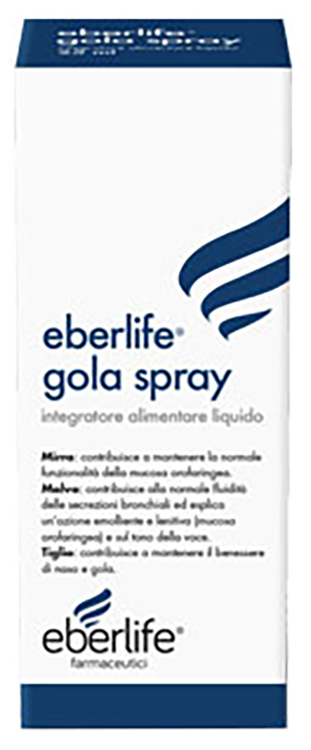 EBERLIFE GOLA SPRAY 25 ML - maxifarmacia.it
