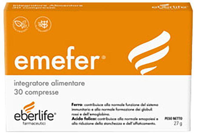 EMEFER 30 COMPRESSE - maxifarmacia.it