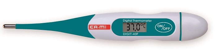 TERMOMETRO DIGITALE DIGIT 40F A 40 SECONDI CON PUNTA FLESSIBILE - maxifarmacia.it