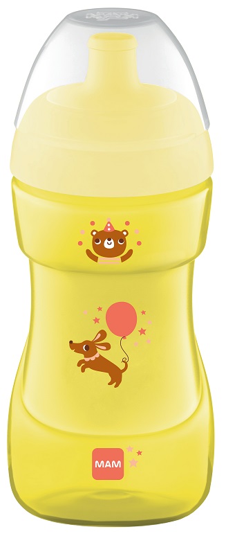 MAM TAZZA SPORTS 330 ML 12+ BECCUCCIO RIGIDO NEUTRO - maxifarmacia.it