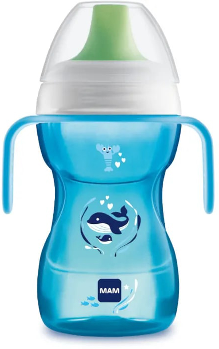 MAM TAZZA FUN TO DRINK 270 ML 8+ BECCUCCIO RIGIDO MASCHIO - maxifarmacia.it