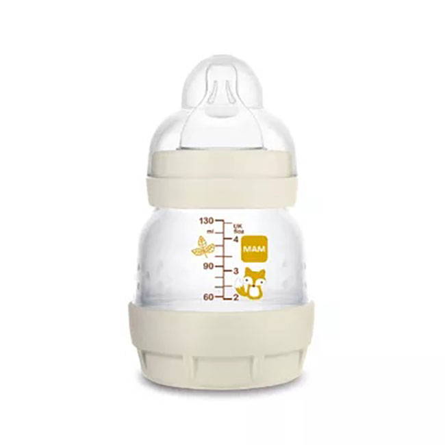 MAM BIBERON EASY START 130 ML 0+ TETTARELLA 0 NEUTRO - maxifarmacia.it
