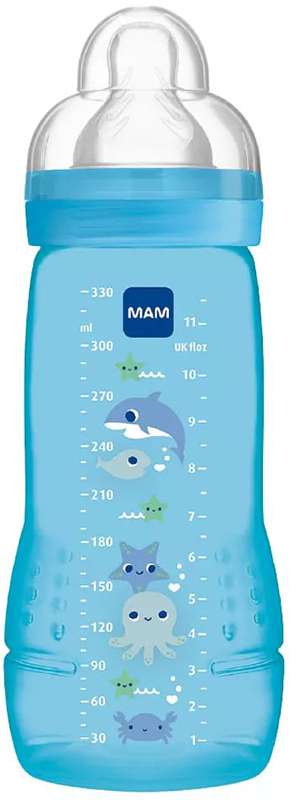 MAM EASY ACTIVE BIBERON 4+ 330 ML TETTARELLA 3 MASCHIO - maxifarmacia.it