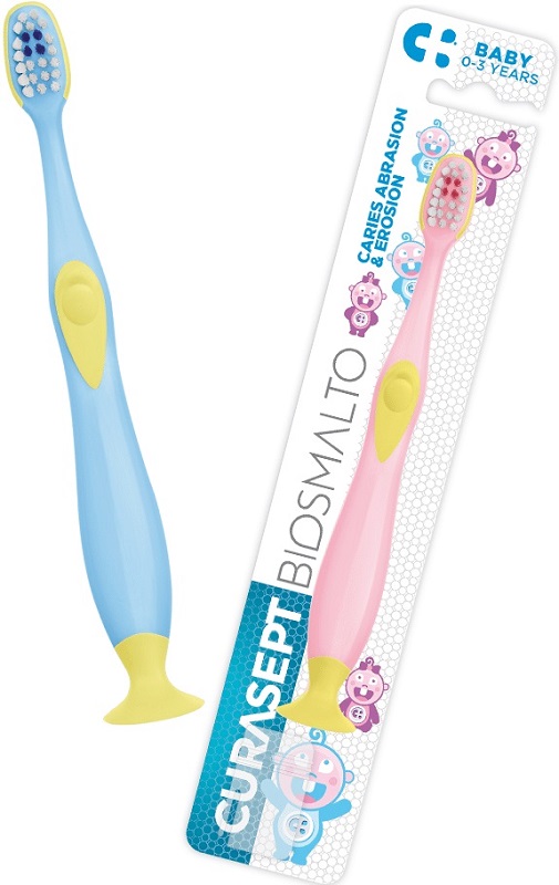 CURASEPT SPAZZOLINO BIOSMALTO BABY 0-3 ANNI - maxifarmacia.it