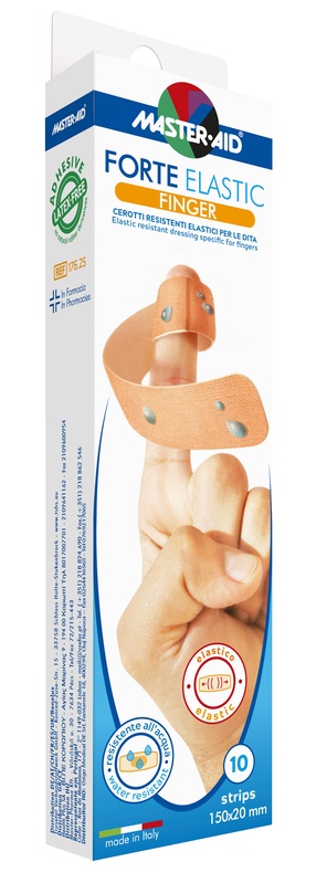 CEROTTO MASTER-AID ELASTIC FINGER 10 PEZZI - maxifarmacia.it
