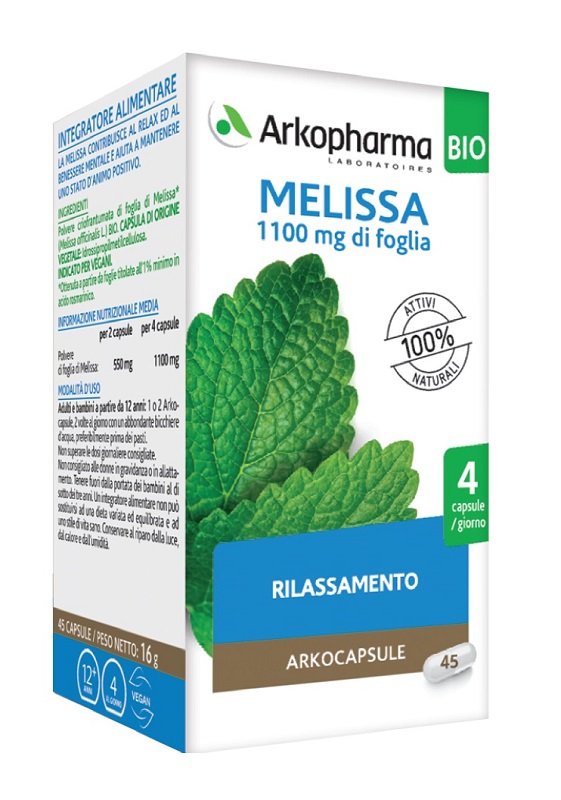 ARKOCPS MELISSA 45 CAPSULE BIO - maxifarmacia.it