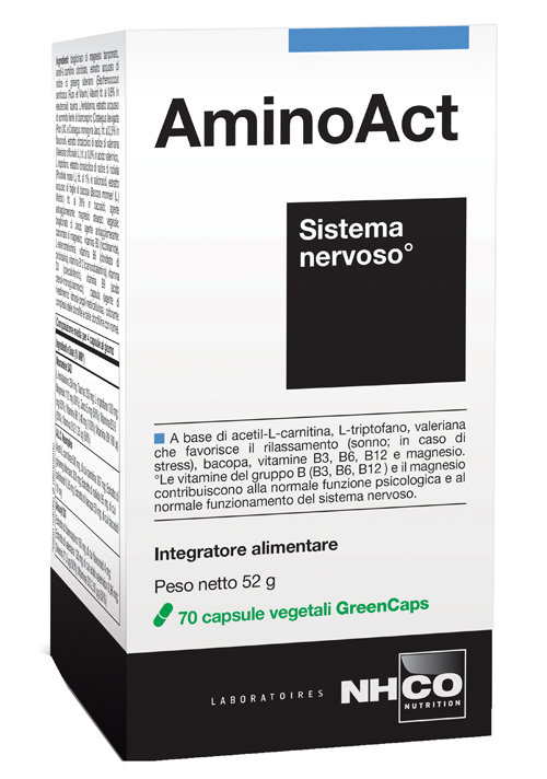 NHCO AMINOACT 70 CAPSULE - maxifarmacia.it