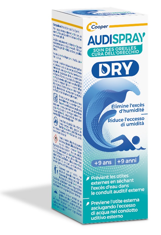 AUDISPRAY DRY 9+ ANNI 30 ML - maxifarmacia.it