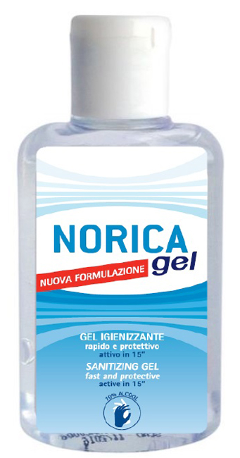 NORICA GEL IGIENIZZANTE MANI NUOVA FORMULAZIONE 80 ML - maxifarmacia.it