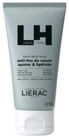 LIERAC HOMME BALSAMO DOPOBARBA 75 ML - maxifarmacia.it
