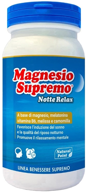 MAGNESIO SUPREMO NOTTE RELAX 150 G - maxifarmacia.it