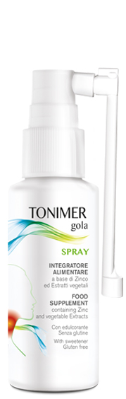 TONIMER GOLA SPRAY 15 ML - maxifarmacia.it