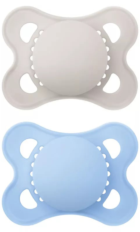 MAM SUCCHIETTO ORIGINAL 2-6 MESI SILICONE MASCHIO 2 PEZZI - maxifarmacia.it