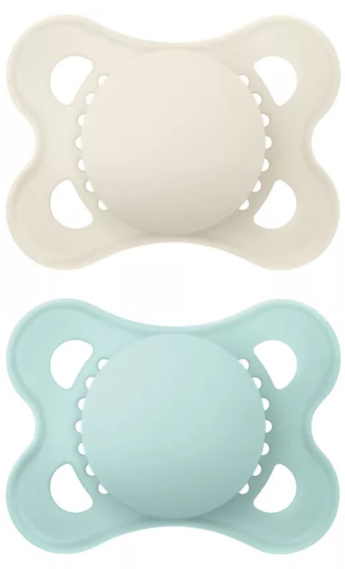 MAM SUCCHIETTO ORIGINAL 2-6 MESI SILICONE NEUTRO 2 PEZZI - maxifarmacia.it
