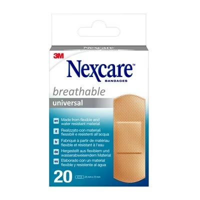 CEROTTO PREPARATO NEXCARE UNIVERSAL N0320NS-0 19X72MM 20 PEZZI - maxifarmacia.it