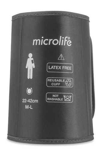 BRACCIALE MISURATORE DI PRESSIONE MICROLIFE UNIVERSALE RIGIDO 4G TAGLIA WR 2242C - maxifarmacia.it