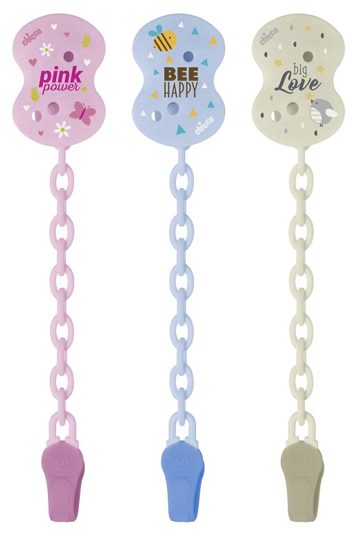 CHICCO CLIP CON CATENELLA MIXED COLORS NEW 2020 - maxifarmacia.it