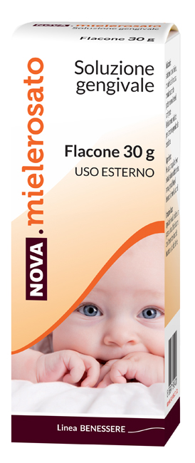 NOVA MIELEROSATO SOLUZIONE GENGIVALE 30 G - maxifarmacia.it