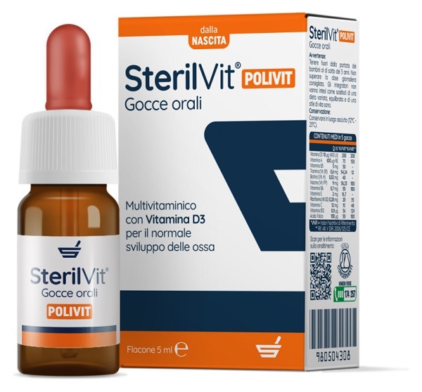 STERILVIT POLIVIT GOCCE 5 ML - maxifarmacia.it