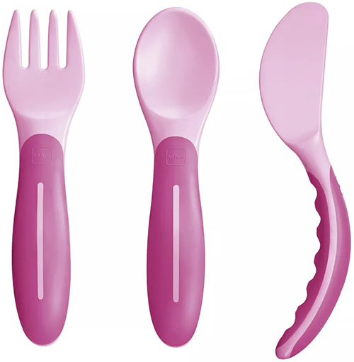 6AM BABYS CUTLERY 6+ FEMMINA - maxifarmacia.it