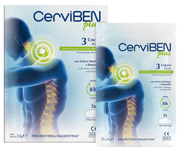 CERVIBEN CEROTTO 3 PEZZI - maxifarmacia.it