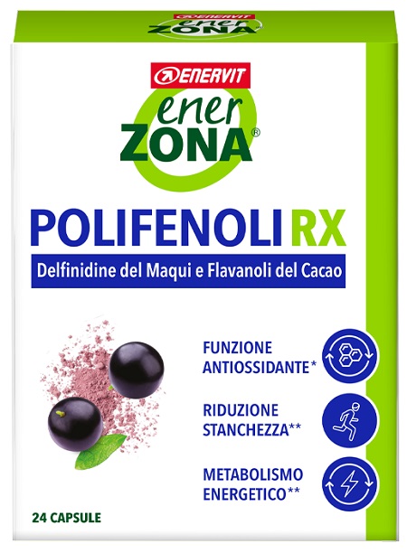 ENERZONA POLIFENOLI RX 24 CAPSULE - maxifarmacia.it