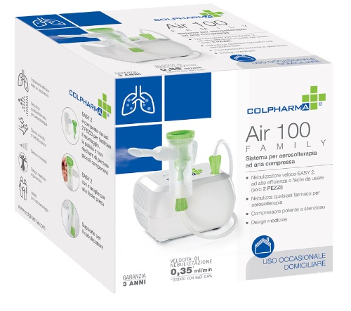 AEROSOL COLPHARMA AIR 100 FAMILY PER USO OCCASIONALE - maxifarmacia.it