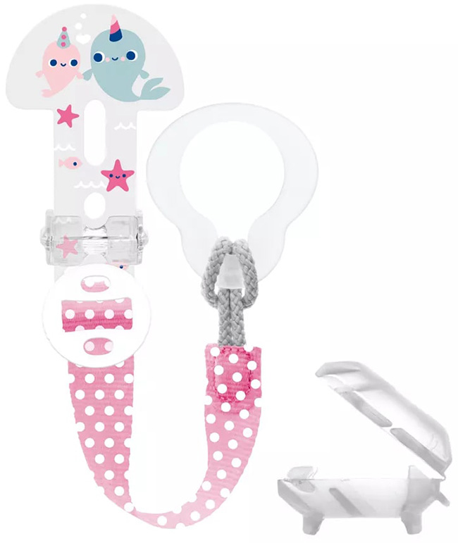 MAM CLIP IT&COVER PORTASUCCHIETTO 0+ FEMMINA - maxifarmacia.it
