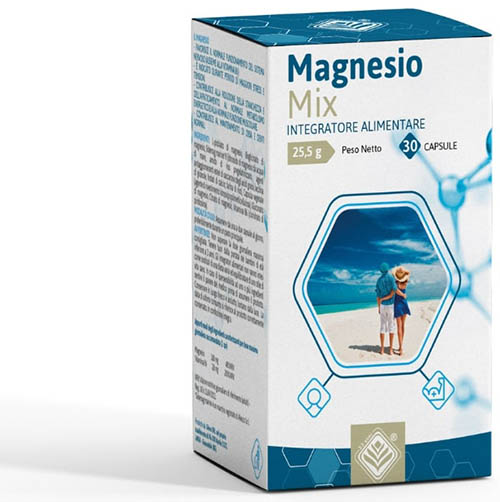 MAGNESIO MIX 60 CAPSULE - maxifarmacia.it