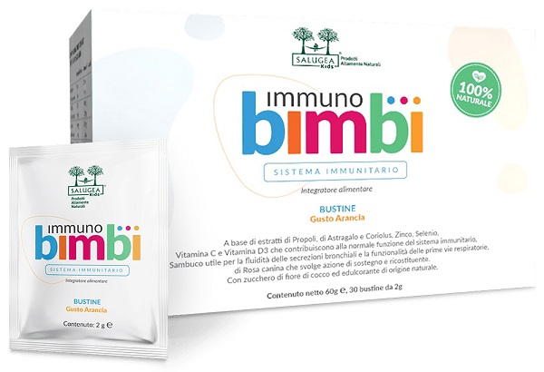 SALUGEA IMMUNO BIMBI 30 BUSTINE - maxifarmacia.it