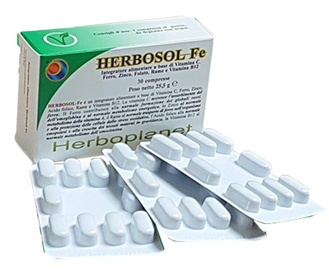 HERBOSOL FE 30 COMPRESSE - maxifarmacia.it