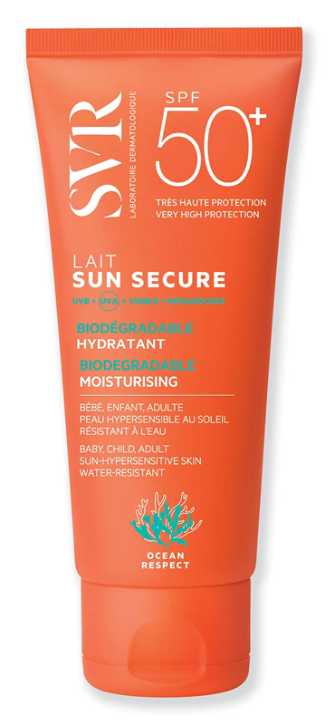 SUN SECURE LAIT SPF50+ NUOVA FORMULA 100 ML - maxifarmacia.it