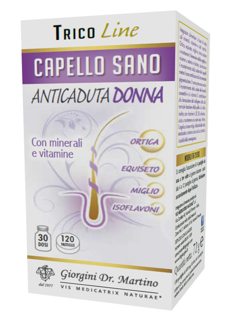 CAPELLO SANO ANTICADUTA DONNA 120 PASTIGLIE - maxifarmacia.it
