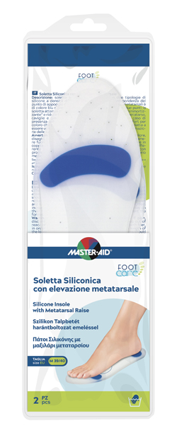 SOLETTA SILICONICA MASTER-AID FOOTCARE MEDIUM 39-40 METATARSO I5 - maxifarmacia.it
