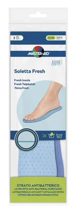 MASTER-AID FOOTCARE SOLETTA FRESH RITAGLIABILE 2 PEZZI I2 - maxifarmacia.it