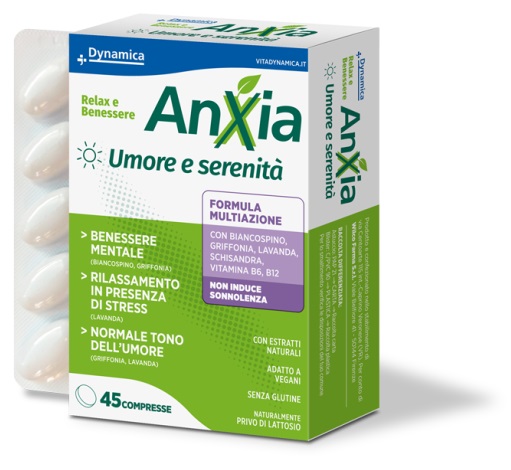 DYNAMICA ANXIA UMORE E SERENITA' 45 COMPRESSE - maxifarmacia.it