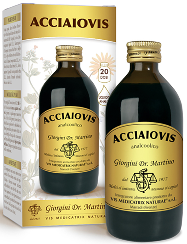 ACCIAIOVIS 200 ML LIQUIDO ANALCOLICO - maxifarmacia.it