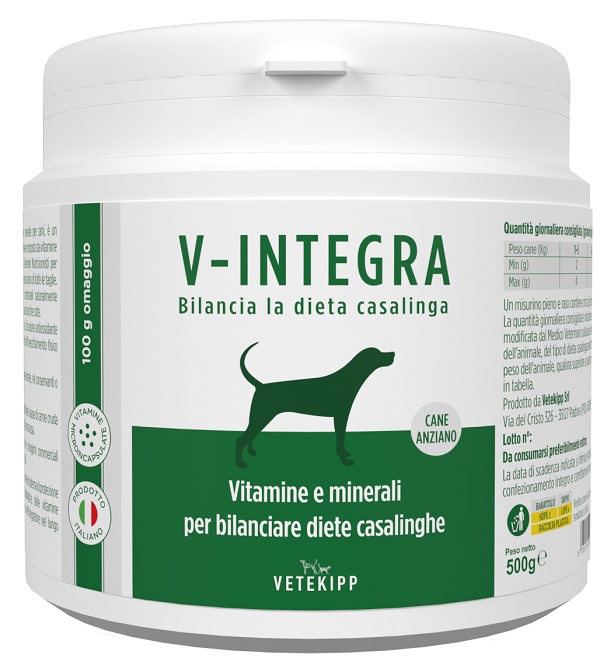 V-INTEGRA CANE ANZIANO 500 G - maxifarmacia.it