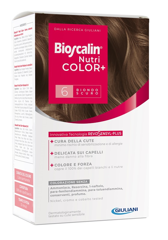 BIOSCALIN NUTRICOLOR+ 6 BIONDO SCURO - maxifarmacia.it