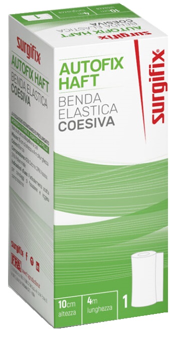 BENDAGGIO COESIVO SURGIFIX AUTOFIX HAFT CM 4X4 M - maxifarmacia.it