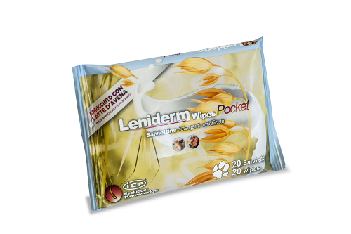 LENIDERM WIPES POCKET 20 PEZZI DISPLAY - maxifarmacia.it